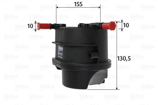 Filtr paliwa 587571 valeo